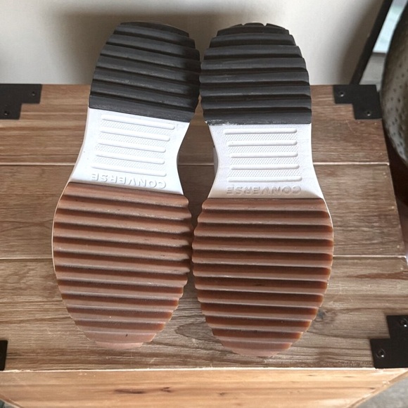 Converse Run Star Hike Hi Top Platform Sneaker - White / Black / Gum  Size 7.5 - Picture 16 of 16